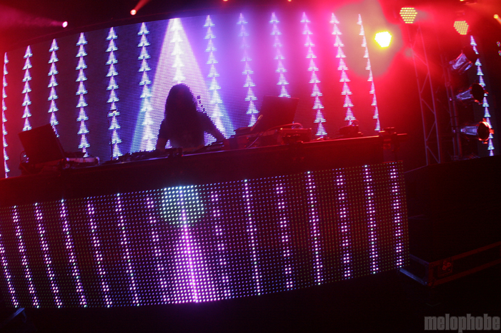 Bassnectar at Roseland Theater, February 4, 2011. Photo by Lymay Iwasaki.