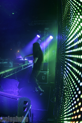 Bassnectar at Roseland Theater, February 4, 2011. Photo by Lymay Iwasaki.