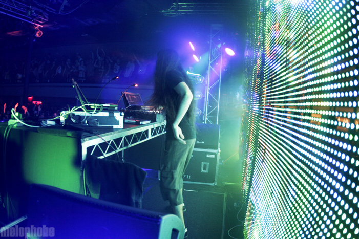 Bassnectar at Roseland Theater, February 4, 2011. Photo by Lymay Iwasaki.
