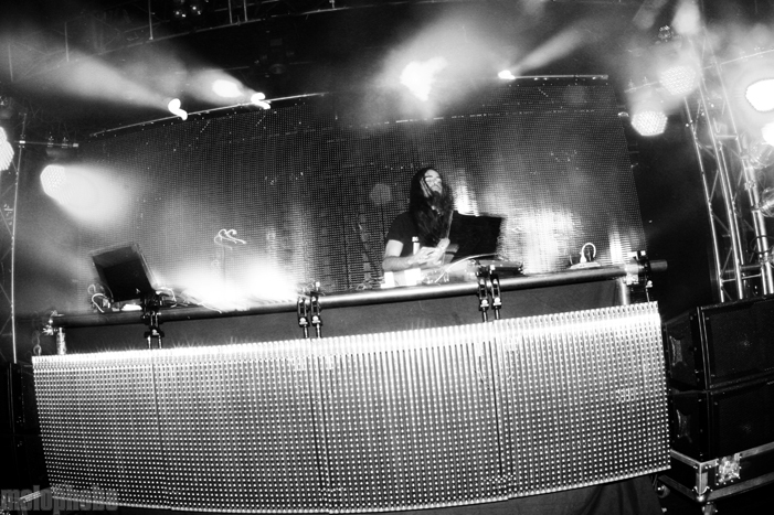 Bassnectar at Roseland Theater, February 4, 2011. Photo by Lymay Iwasaki.