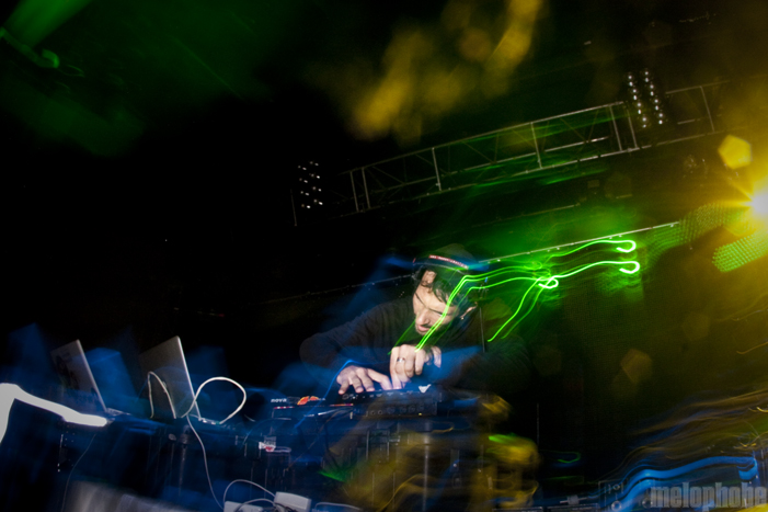 Filastine at Roseland Theater, February 4, 2011. Photo by Lymay Iwasaki.