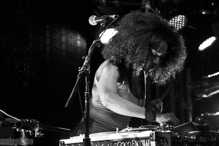 Super Dre at Roseland Theater, February 4, 2011. Photo by Lymay Iwasaki.