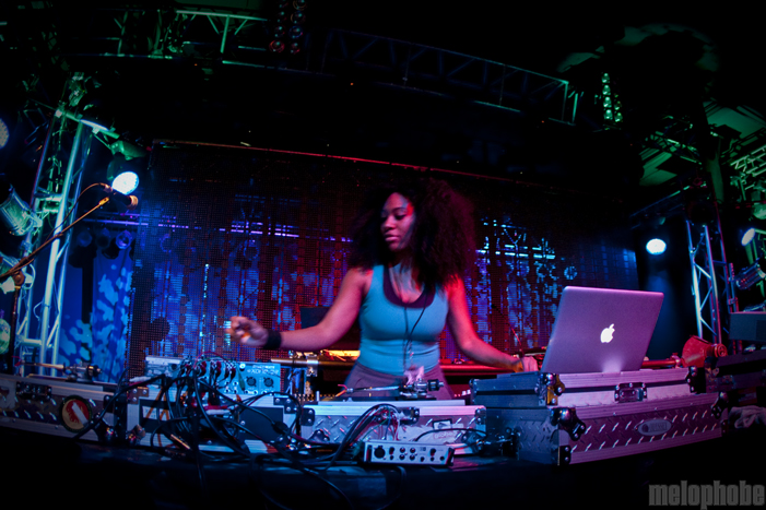 Super Dre at Roseland Theater, February 4, 2011. Photo by Lymay Iwasaki.