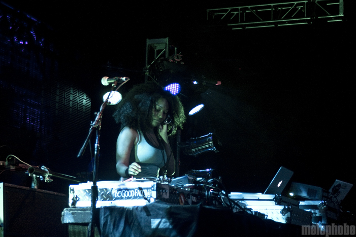 Super Dre at Roseland Theater, February 4, 2011. Photo by Lymay Iwasaki.