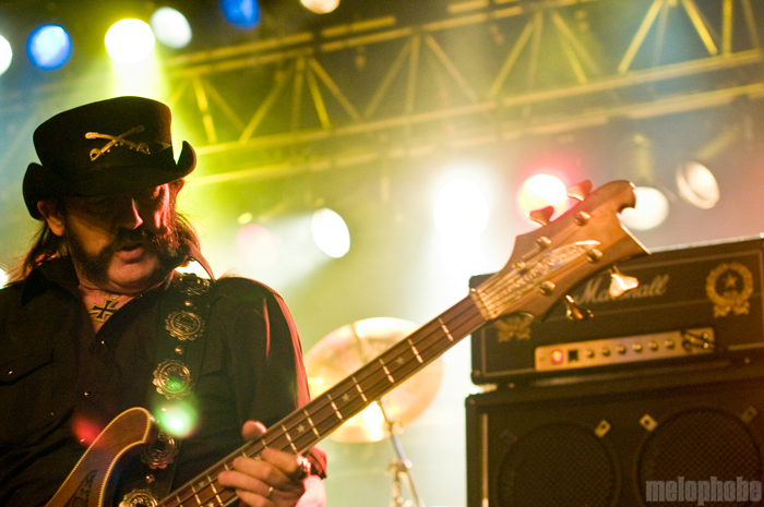 Motörhead at Roseland Theater, February 5, 2011. Photo by Ian McNeil.