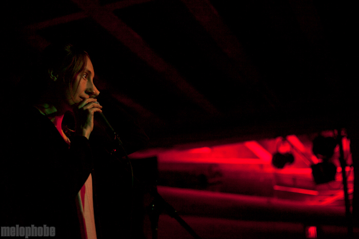 The Blow at Doug Fir Lounge, February 2, 2010. Photo by Rodrigo Melgarejo.