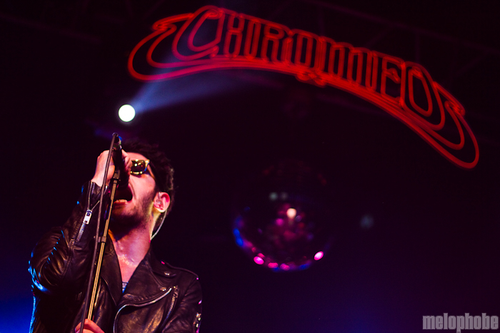 Chromeo at Roseland Theater, February 12, 2011. Photo by Troy Dunham.