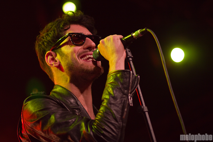 Chromeo at Roseland Theater, February 12, 2011. Photo by Troy Dunham.