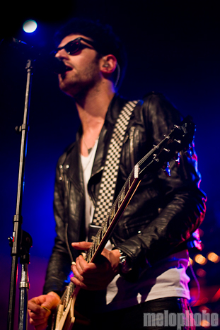 Chromeo at Roseland Theater, February 12, 2011. Photo by Troy Dunham.