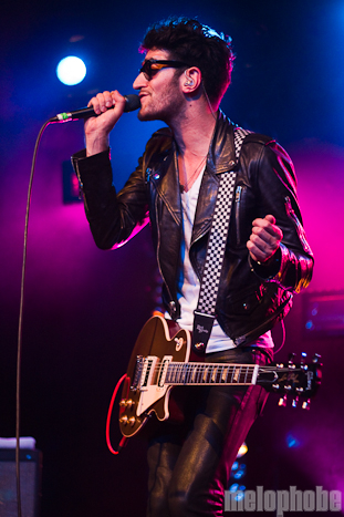 Chromeo at Roseland Theater, February 12, 2011. Photo by Troy Dunham.