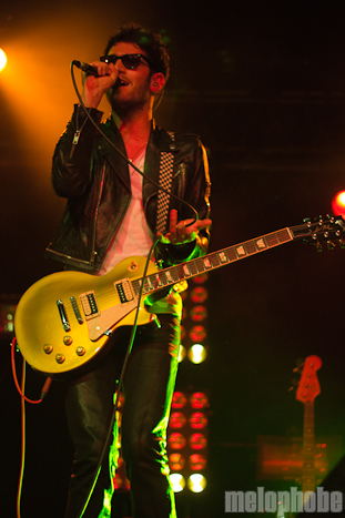 Chromeo at Roseland Theater, February 12, 2011. Photo by Troy Dunham.