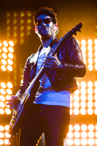 Chromeo at Roseland Theater, February 12, 2011. Photo by Troy Dunham.