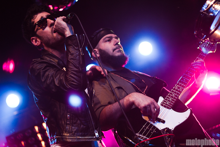 Chromeo at Roseland Theater, February 12, 2011. Photo by Troy Dunham.