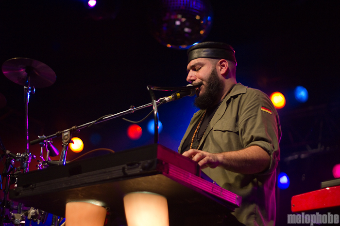 Chromeo at Roseland Theater, February 12, 2011. Photo by Troy Dunham.