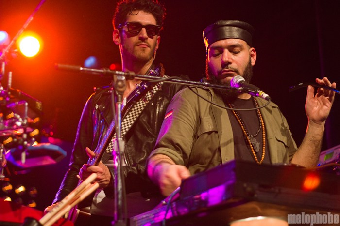 Chromeo at Roseland Theater, February 12, 2011. Photo by Troy Dunham.