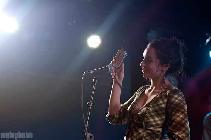 Nat Baldwin at The Knitting Factory, February 10, 2011. Photo by Chris Barth.