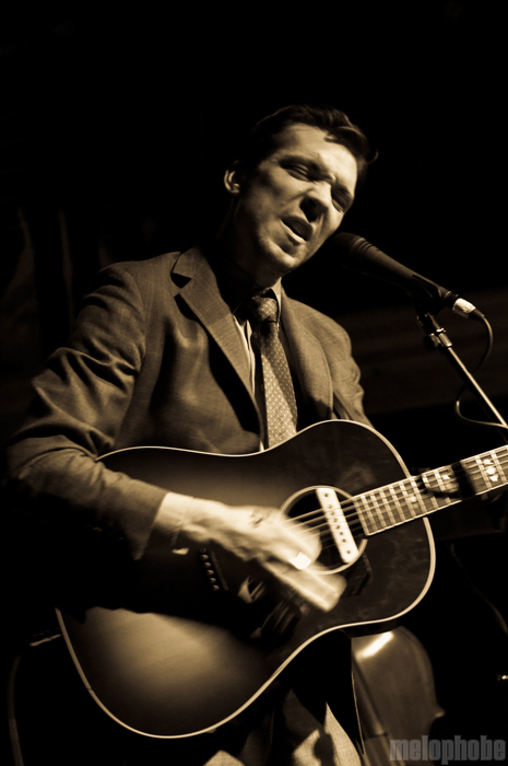 Justin Townes Earle at Mississippi Studios, February 20, 2011. Photo by Ian McNeil.