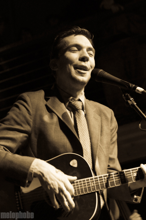 Justin Townes Earle at Mississippi Studios, February 20, 2011. Photo by Ian McNeil.