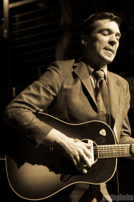 Justin Townes Earle at Mississippi Studios, February 20, 2011. Photo by Ian McNeil.