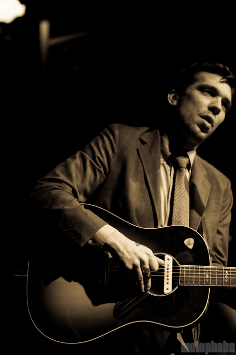 Justin Townes Earle at Mississippi Studios, February 20, 2011. Photo by Ian McNeil.