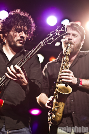 Balkan Beat Box at Roseland Theater, February 25, 2011. Photo by Troy Dunham.