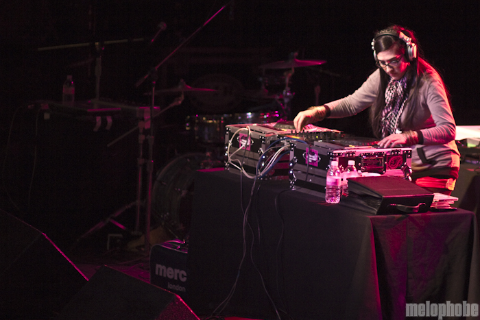 DJ Anjali at Roseland Theater, February 25, 2011. Photo by Troy Dunham.