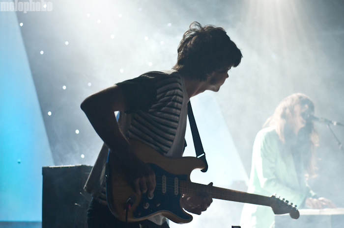 Beach House at Webster Hall, February 25, 2011. Photo by Chris Barth.