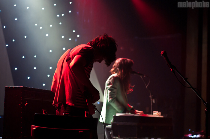Beach House at Webster Hall, February 25, 2011. Photo by Chris Barth.