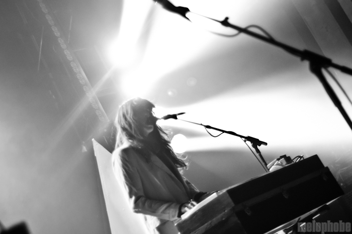 Beach House at Webster Hall, February 25, 2011. Photo by Chris Barth.