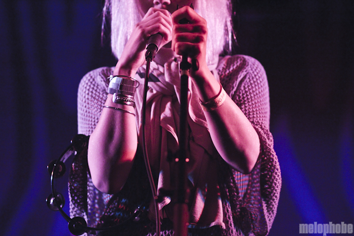 The Concretes at Doug Fir Lounge, February 26, 2011. Photo by Troy Dunham.