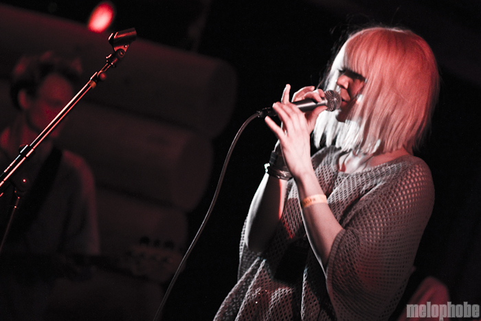 The Concretes at Doug Fir Lounge, February 26, 2011. Photo by Troy Dunham.