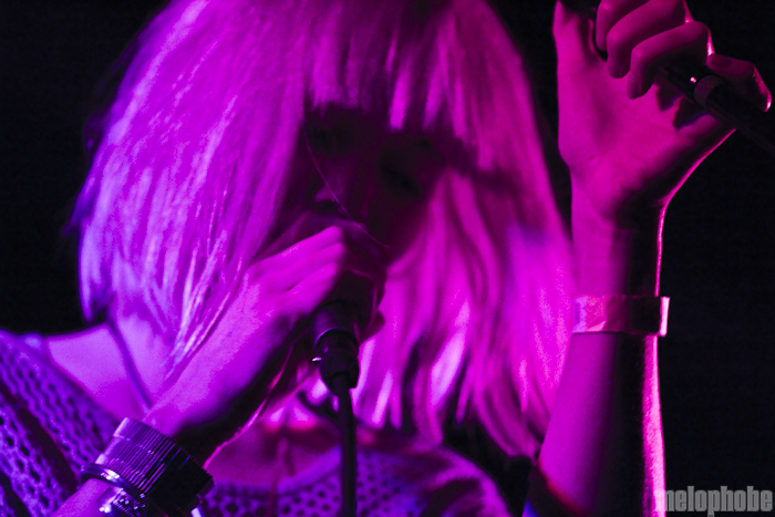 The Concretes at Doug Fir Lounge, February 26, 2011. Photo by Troy Dunham.