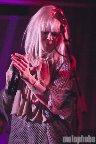 The Concretes at Doug Fir Lounge, February 26, 2011. Photo by Troy Dunham.