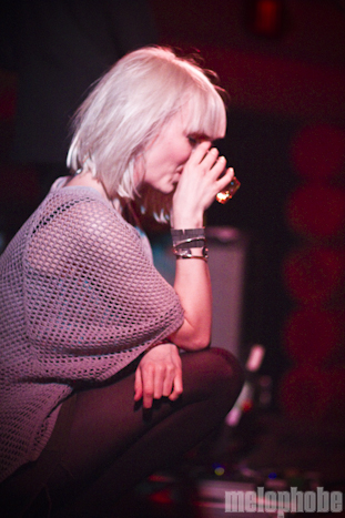 The Concretes at Doug Fir Lounge, February 26, 2011. Photo by Troy Dunham.