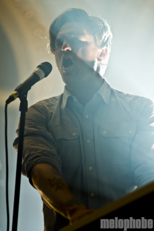 Cold War Kids at Crystal Ballroom, March 3, 2011. Photo by Troy Dunham.