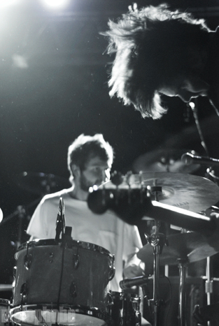 Suuns at Roseland Theater, March 6, 2011. Photo by Colin McLaughlin.
