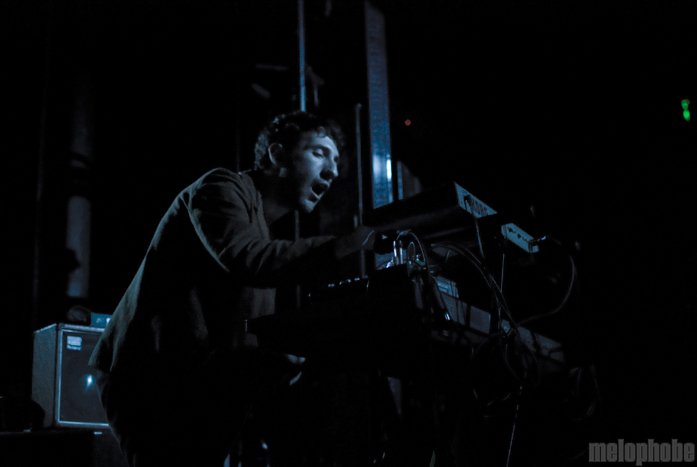 Suuns at Roseland Theater, March 6, 2011. Photo by Colin McLaughlin.