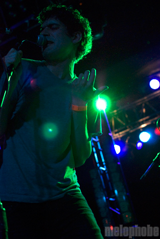 Suuns at Roseland Theater, March 6, 2011. Photo by Colin McLaughlin.