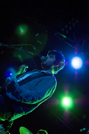 Suuns at Roseland Theater, March 6, 2011. Photo by Colin McLaughlin.