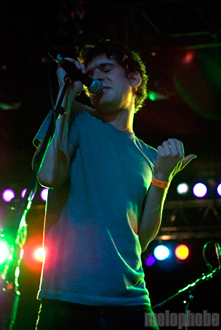 Suuns at Roseland Theater, March 6, 2011. Photo by Colin McLaughlin.