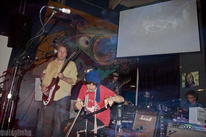 Elephant 6 Holiday Surprise at Backspace, March 8, 2011. Photo by Lymay Iwasaki.