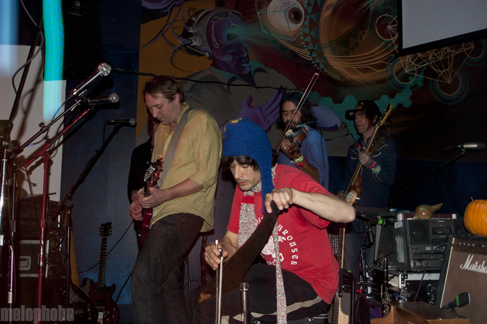 Elephant 6 Holiday Surprise at Backspace, March 8, 2011. Photo by Lymay Iwasaki.