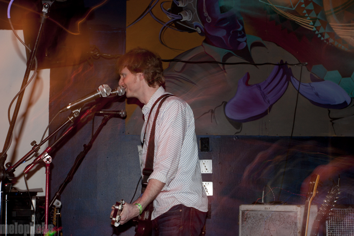 Elephant 6 Holiday Surprise at Backspace, March 8, 2011. Photo by Lymay Iwasaki.