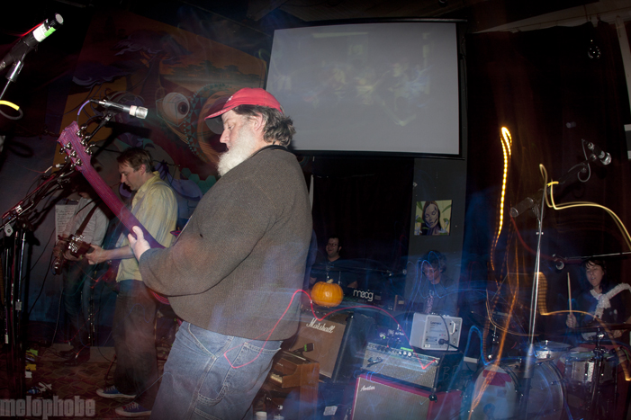 Elephant 6 Holiday Surprise at Backspace, March 8, 2011. Photo by Lymay Iwasaki.