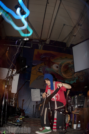 Elephant 6 Holiday Surprise at Backspace, March 8, 2011. Photo by Lymay Iwasaki.