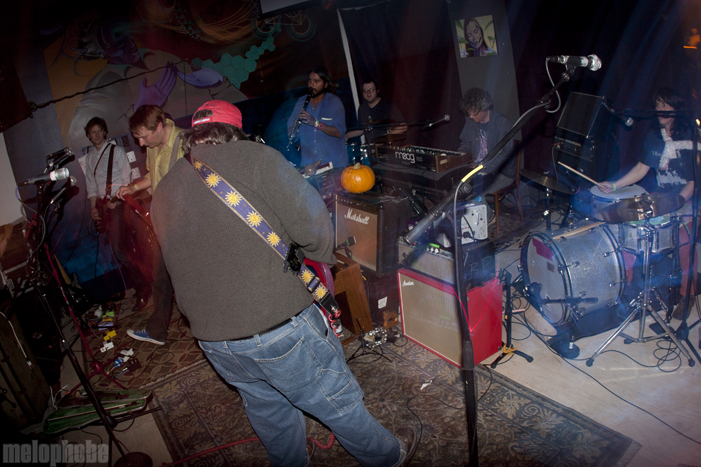 Elephant 6 Holiday Surprise at Backspace, March 8, 2011. Photo by Lymay Iwasaki.