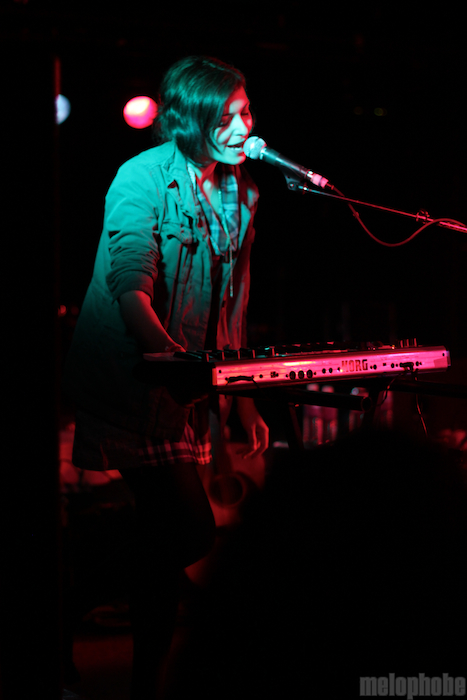The Rural Alberta Advantage at Middle East Downstairs, March 9, 2011. Photo by Michael Zonenashvili.