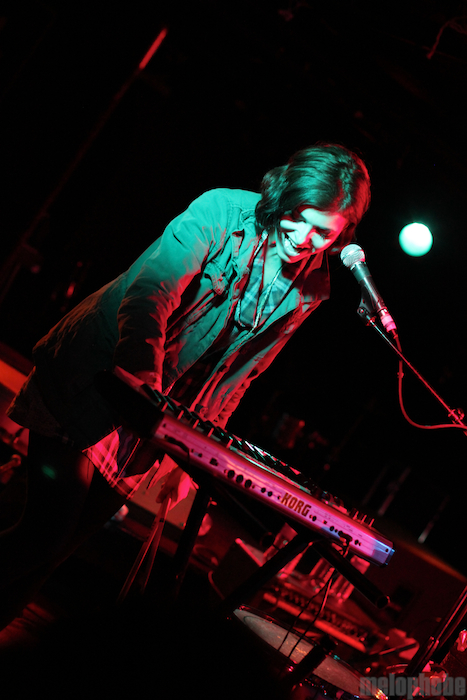 The Rural Alberta Advantage at Middle East Downstairs, March 9, 2011. Photo by Michael Zonenashvili.