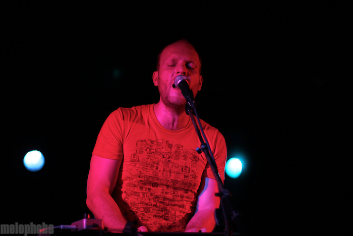 The Rural Alberta Advantage at Middle East Downstairs, March 9, 2011. Photo by Michael Zonenashvili.