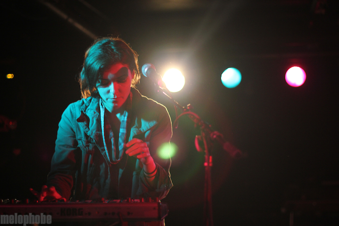 The Rural Alberta Advantage at Middle East Downstairs, March 9, 2011. Photo by Michael Zonenashvili.